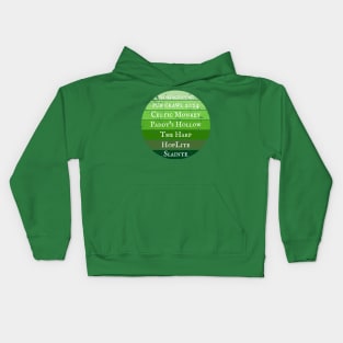 Wilmington NC Pub Crawl 2024 - St. Patrick's Day Kids Hoodie